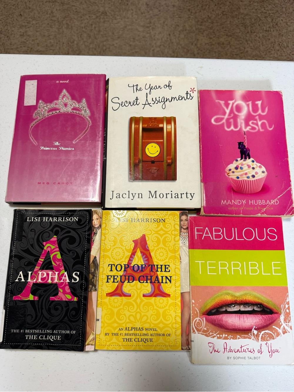 Young Adult/TeenPaperback Book Bundle. Princess Diaries, Alphas, You wish & more